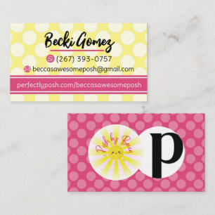 Cartão De Visita Perfeitamente Posh