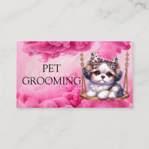 Cartão De Visita Perfeito para Amantes de os animais e prestadores 