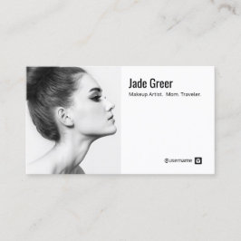 Cartão De Visita Perfil de Imagem de Foto do Instagram