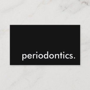 Cartão De Visita periodontia.