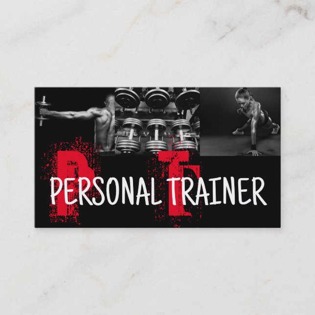 Cartão De Visita  Personal Trainer  (Frente)