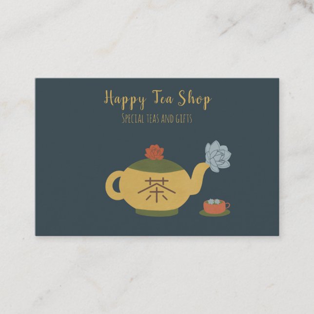 Cartão De Visita Personalisierte Tee Shop (Frente)