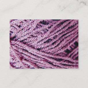 Cartão De Visita Personalização de fotos de fechamento de threads