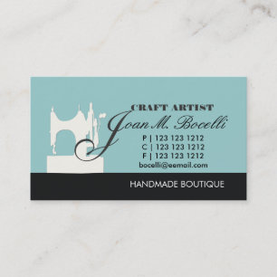 Cartão De Visita Personalização de Máquina de Costura de Trabalh