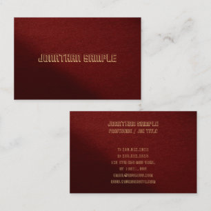 Cartão De Visita Personalização de Modelo profissional elegante mod
