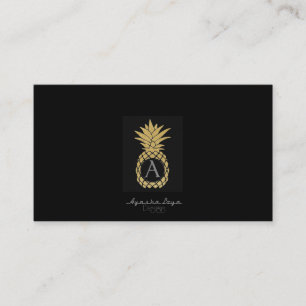 Cartão De Visita Personalização personalizada Black Modern Profes
