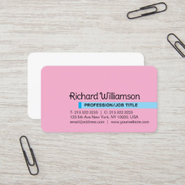 Cartão De Visita Personalização profissional minimalista moderna