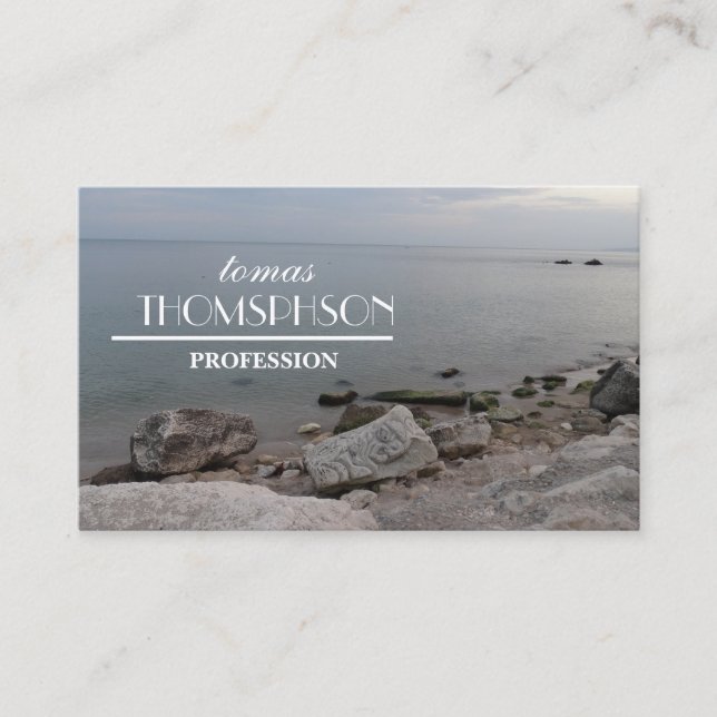 Cartão de visita personalizado (Frente)