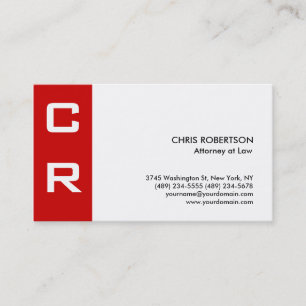 Cartão de visita Personalizado Branco da Faixa Mod