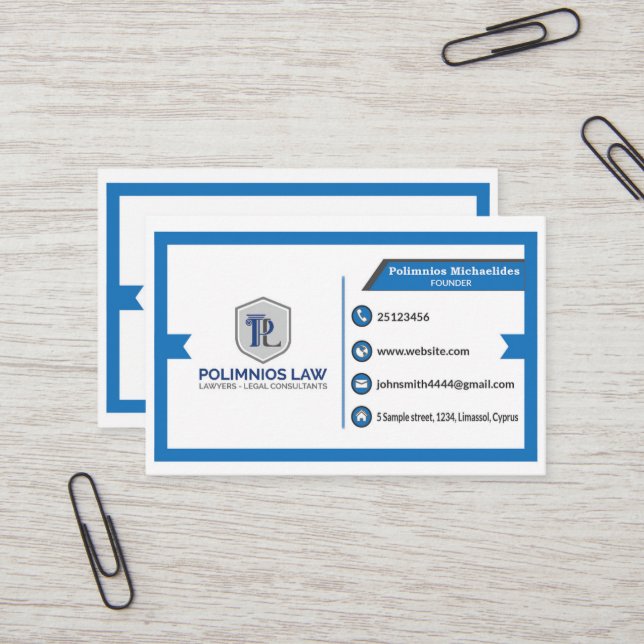 Cartão de visita personalizado. cartão de visita P (Frente/Verso In Situ)