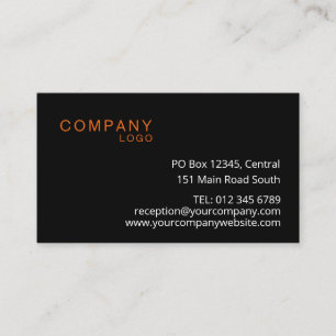 CARTÃO DE VISITA PERSONALIZADO DA EMPRESA DE LOGOTIPO RETANGLE