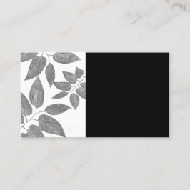 cartão de visita personalizado de modelos de arte