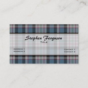 Cartão de visita Personalizado de Xadrez Ferguson