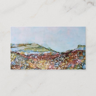 cartão de visita personalizado desenhado à mão