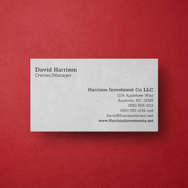 Cartão De Visita Personalizado em Nove Linhas (Professional Business Cards)