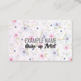 Cartão De Visita Personalizado "Floral Bloom" (UK/Euro)