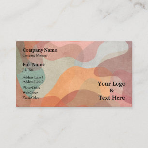 Cartão De Visita Personalizado Personalize Seu Próprio Logotipo & T