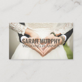 Cartão De Visita Personalizado "Planner de Casamento" (Americano)