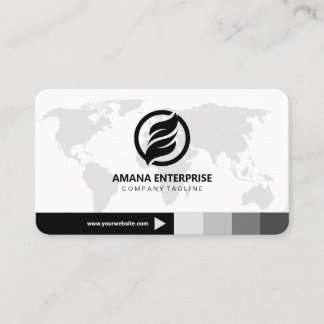 Cartão De Visita Personalizado por Código QR Moderno Profissional