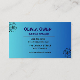 Cartão de visita personalizado | Profissional e Na