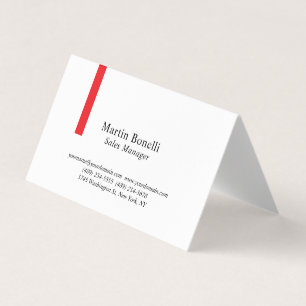 Cartão De Visita Personalizado Profissional Simples Preto e Branco 