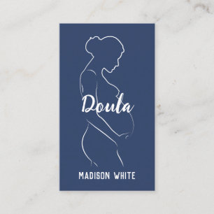 Cartão de Visita Personalizado QR para Doula de Gr