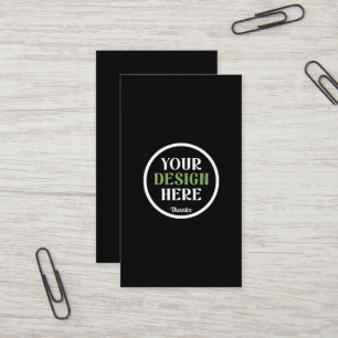 Cartão De Visita personalizado, único, elegante e minimalista hersh