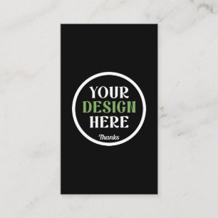 Cartão De Visita personalizado, único, elegante e minimalista hersh