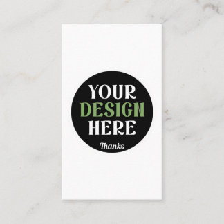 Cartão De Visita personalizado, único, elegante e minimalista hersh