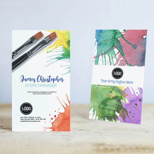 Cartão De Visita Personalizar empresa   Abastecimento de arte Cartã