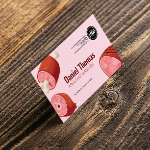 Cartão De Visita Personalizar empresa Compro Butcher