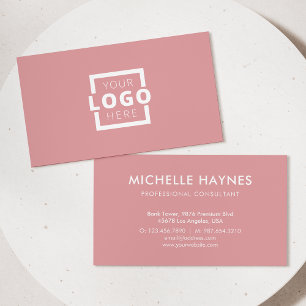 Cartão De Visita Personalizar logotipo da empresa moderna corporaçã
