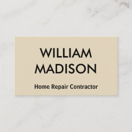 Cartão De Visita Personalizar o Contrato de Reparo Doméstico com Ha