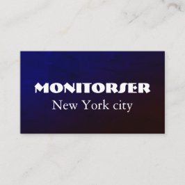 Cartão de visita personalizável moderno