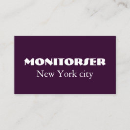 Cartão de visita personalizável moderno