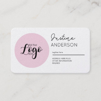 Cartão De Visita Personalized Business Cards with Logo & Social