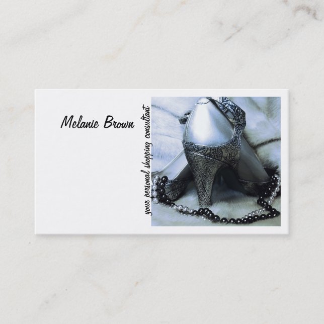 cartão de visita pessoal do cliente (Frente)