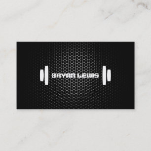 Cartão de visita pessoal moderno do instrutor