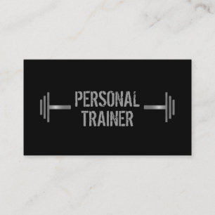 Cartão de visita pessoal profissional do instrutor