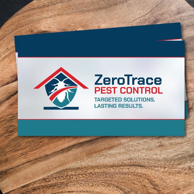 Cartão De Visita Pest Control Services - Exterminator Business Card (Criador carregado)