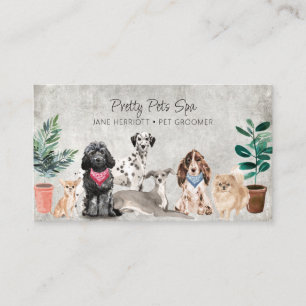 Cartão De Visita Pet Grooming Spa