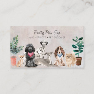 Cartão De Visita Pet Grooming Spa