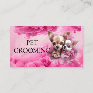 Cartão De Visita Pet Grooming Spa Salon Puppy
