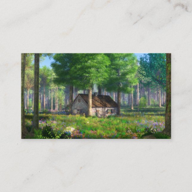 Cartão De Visita Phantastes: A Cabana na Floresta Marcadores (Frente)