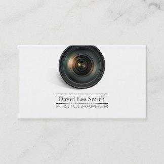 Cartão De Visita Photographer Business card
