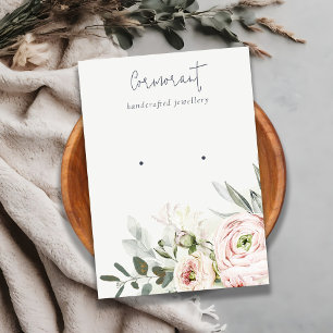 Cartão De Visita Pia Verde Cor-de-rosa, cor-de-rosa, Holder Floral