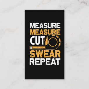 Cartão De Visita Piada de Pais Engraçado e Artesanal