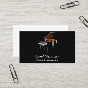Cartão De Visita Piano