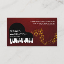 Piano Dourado Music Notes Pianista