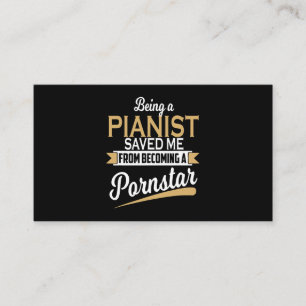 Cartão De Visita Piano me salvou